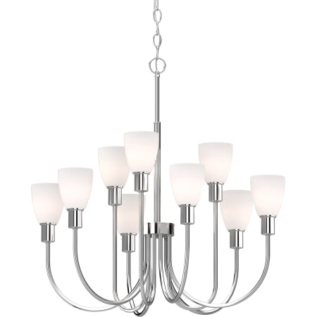 A large image of the Volume Lighting 5719 Polished Nickel