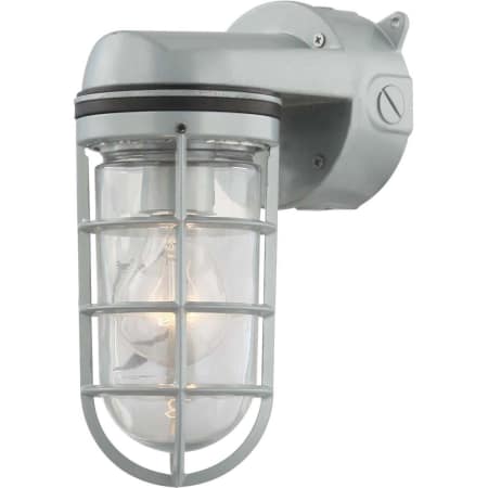 A large image of the Volume Lighting 9851 Silver Gray