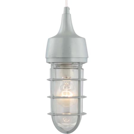A large image of the Volume Lighting 9852 Silver Gray