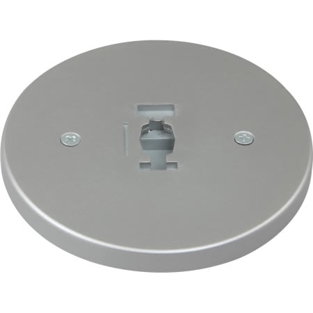 A large image of the Volume Lighting V2718 Silver Gray