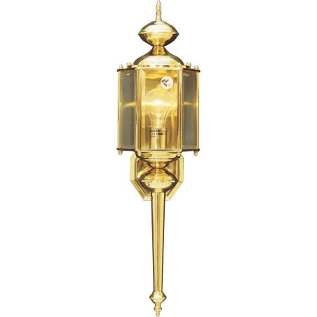 A large image of the Volume Lighting V9110 Polished Brass