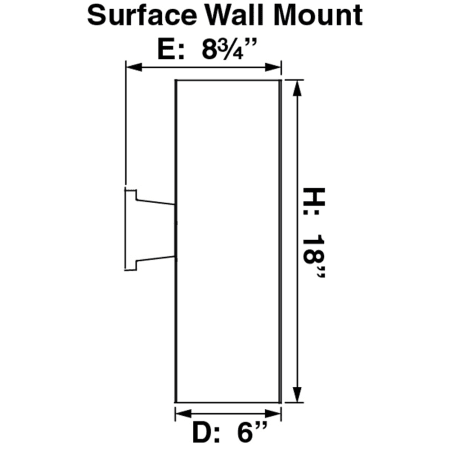 A large image of the Volume Lighting V9646 Volume Lighting V9646