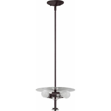 A large image of the Volume Lighting V2433 Antique Bronze