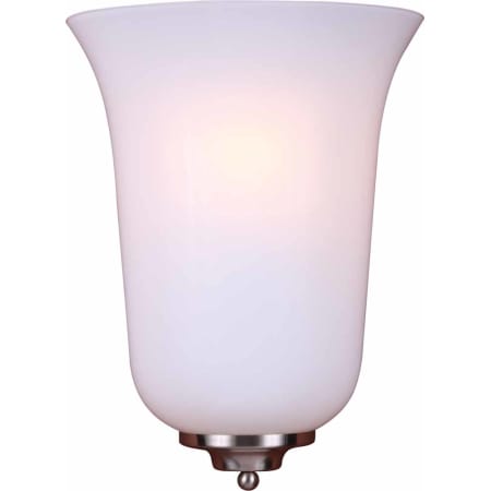 A large image of the Volume Lighting V6701 Brushed Nickel