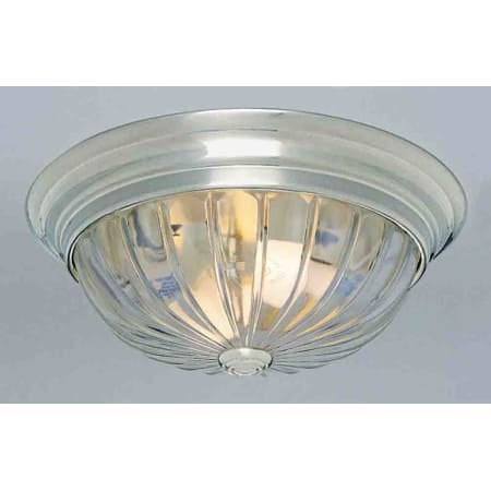 Volume Lighting V7814-33 Brushed Nickel 3 Light 15" Flush ...