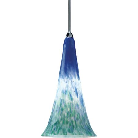 A large image of the WAC Lighting G614 Blue / Green