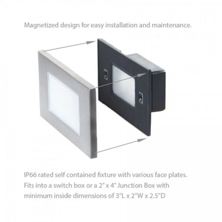 A large image of the WAC Lighting 4031-AM Magnet Detail