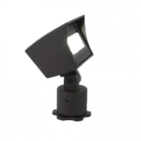 A large image of the WAC Lighting 5021 Black / 2700K
