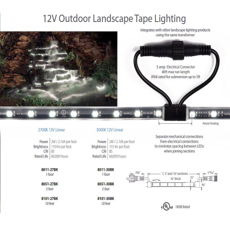 A large image of the WAC Lighting 8011-27 WAC Lighting 8011-27