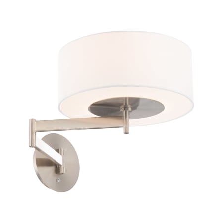 A large image of the WAC Lighting BL-83023 Brushed Nickel