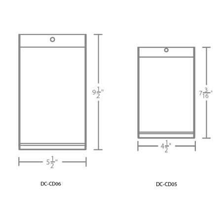 A large image of the WAC Lighting DC-CD05-S WAC Lighting-DC-CD05-S-Line Drawing