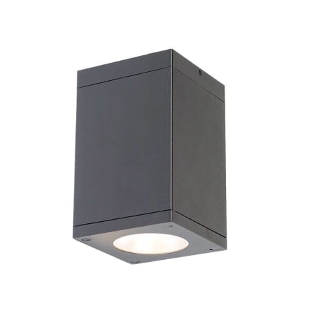 A large image of the WAC Lighting DC-CD05-S Graphite / 3500K / 85CRI