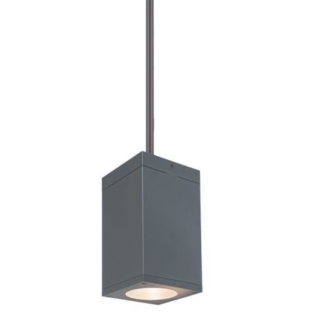 A large image of the WAC Lighting DC-PD05-S Graphite / 4000K / 85CRI