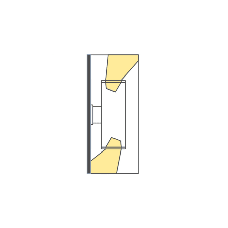 A large image of the WAC Lighting DC-WD05-FC WAC Lighting-DC-WD05-FC-Light Direction Diagram