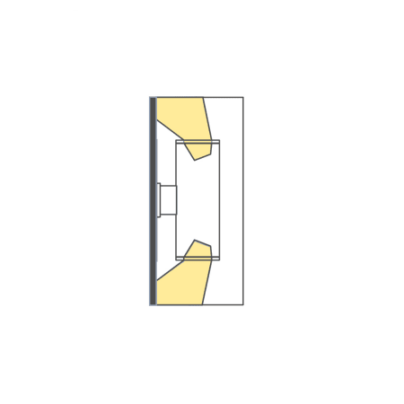 A large image of the WAC Lighting DC-WD05-UB WAC Lighting-DC-WD05-UB-Light Direction Diagram