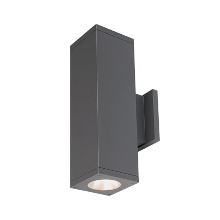 A large image of the WAC Lighting DC-WD06-FC Graphite / 3000K / 85CRI