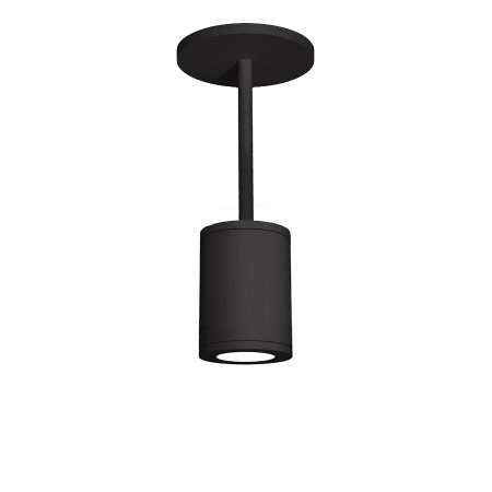 A large image of the WAC Lighting DS-PD05-F Black / 3000K / 85CRI