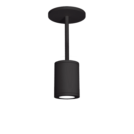 A large image of the WAC Lighting DS-PD05-F Black / 3500K / 85CRI