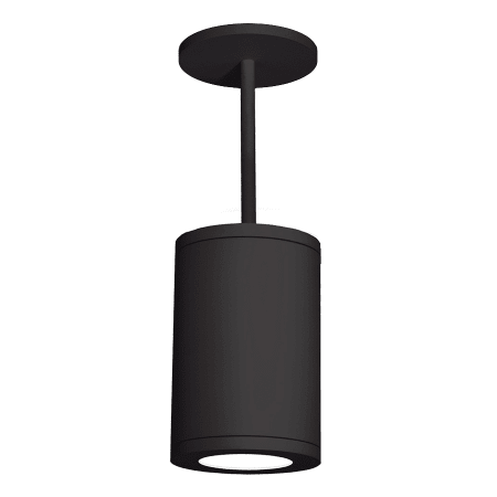 A large image of the WAC Lighting DS-PD08-F Black / 2700K / 85CRI