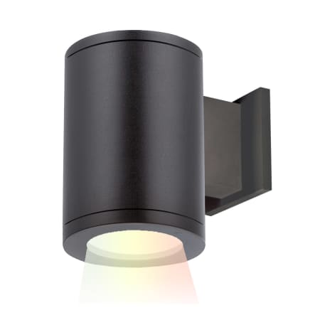 A large image of the WAC Lighting DS-WS05-FA-CC Black