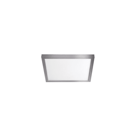A large image of the WAC Lighting FM-07SQ Brushed Nickel / 3000K