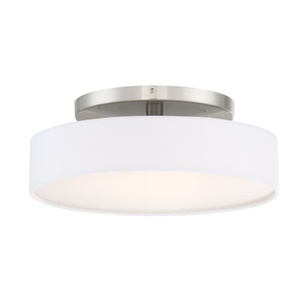 A large image of the WAC Lighting FM-13114 Brushed Nickel