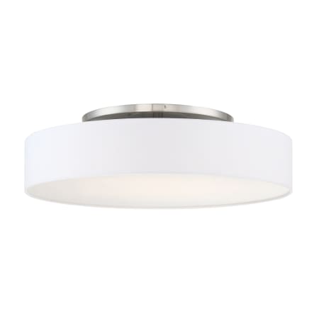 A large image of the WAC Lighting FM-13126 Brushed Nickel