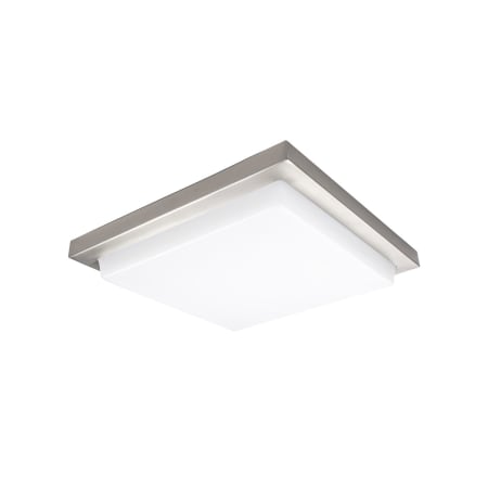 A large image of the WAC Lighting FM-180112 Brushed Nickel / 3000K