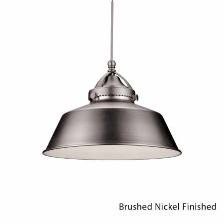 A large image of the WAC Lighting G483 Brushed Nickel