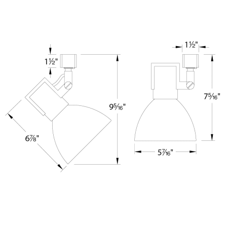 A large image of the WAC Lighting JTK-775 WAC Lighting-JTK-775-Line Drawing