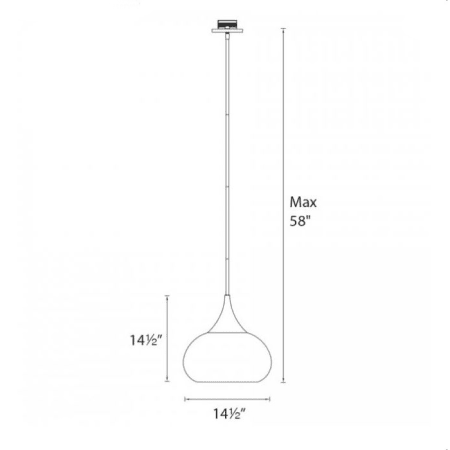 A large image of the WAC Lighting PD-51814 Alternate View