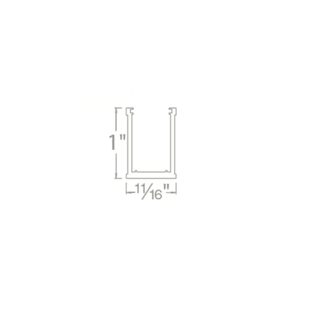 A large image of the WAC Lighting LED-T-CH1 WAC Lighting-LED-T-CH1-Line Drawing