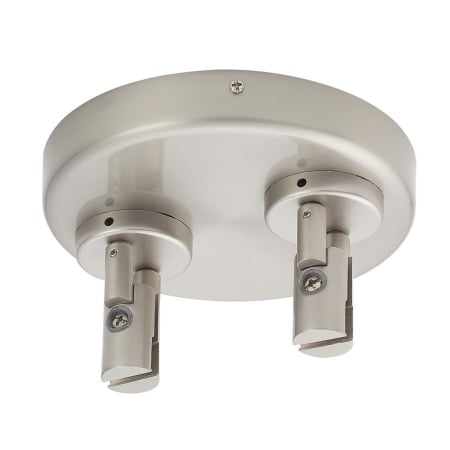 A large image of the WAC Lighting LM-DCPC Brushed Nickel