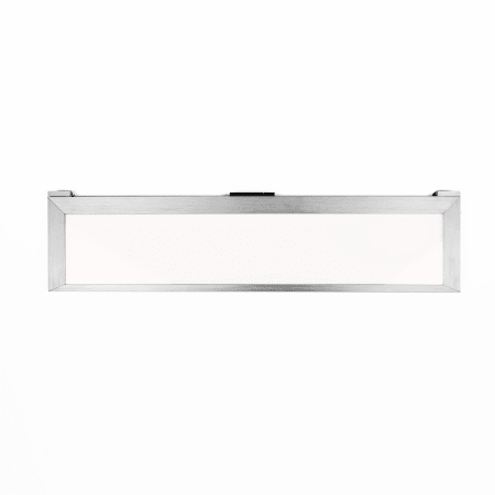 A large image of the WAC Lighting LN-LED18P Brushed Aluminum / 3000K