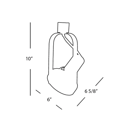 A large image of the WAC Lighting LTK-765 WAC Lighting-LTK-765-Line Drawing