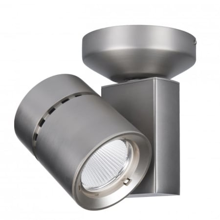 A large image of the WAC Lighting MO-1052F Brushed Nickel / 3500K / 85CRI