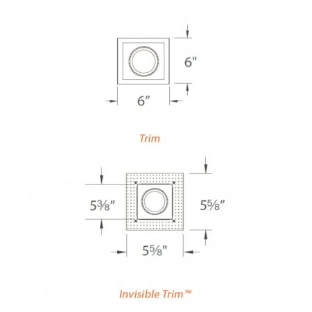 A large image of the WAC Lighting MT-116LED Line drawing