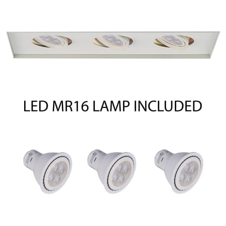 A large image of the WAC Lighting MT-316LEDTL Lamp Included