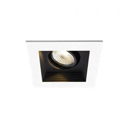 A large image of the WAC Lighting MT-3LD111NA-F Black / 3000K