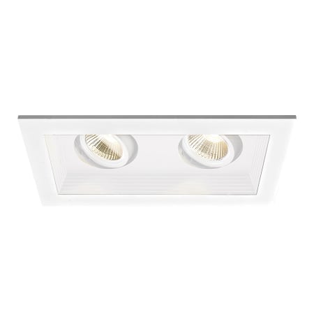 A large image of the WAC Lighting MT-3LD211NA-F White / 3000K