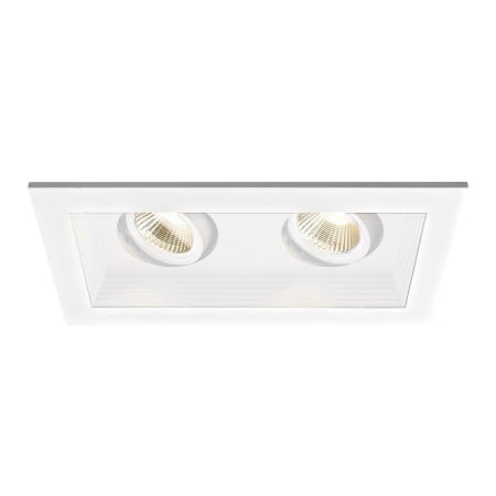 A large image of the WAC Lighting MT-3LD211R-W White / 3000K