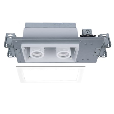 A large image of the WAC Lighting MT-4210T-9 White / 3000K