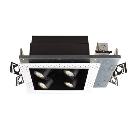 A large image of the WAC Lighting MT-4LD226N-S Black / 2700