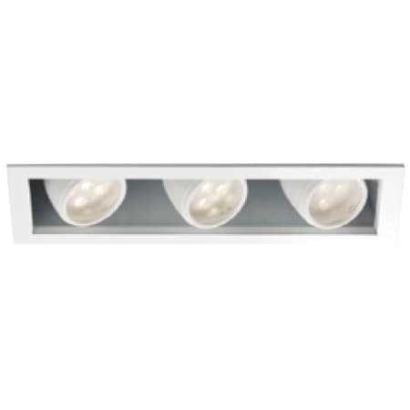 A large image of the WAC Lighting MT-LED318S-CWHS White