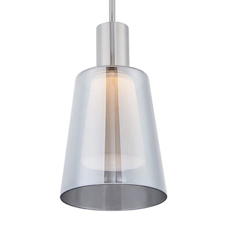A large image of the WAC Lighting PD-12006 Brushed Nickel