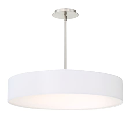 A large image of the WAC Lighting PD-13726 Brushed Nickel