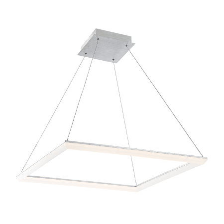 A large image of the WAC Lighting PD-29828 Brushed Aluminum