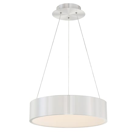 A large image of the WAC Lighting PD-33718 Brushed Aluminum