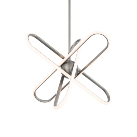A large image of the WAC Lighting PD-37224 Brushed Nickel