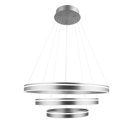 A large image of the WAC Lighting PD-40903 Satin Nickel